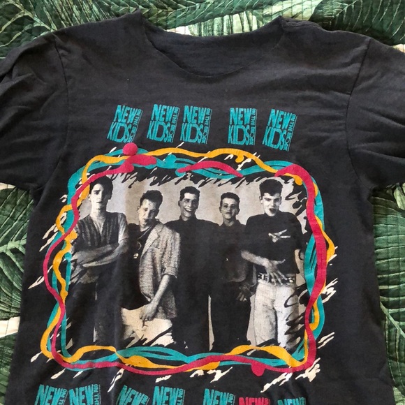 True vintage NKOTB convert tee - Picture 1 of 3
